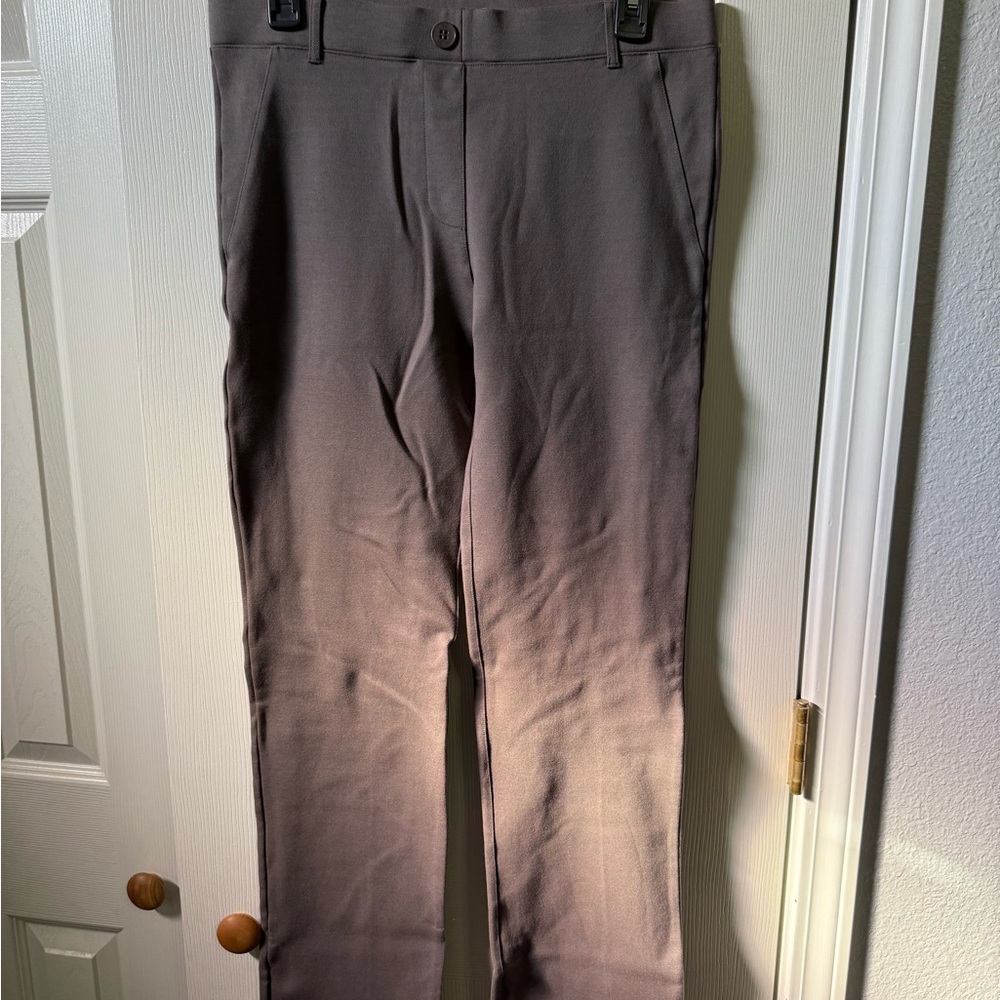 Betabrand Gray yoga work pants